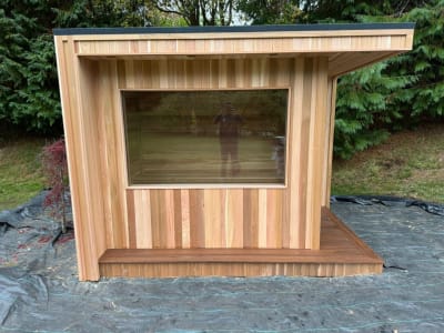 x Western Red Cedar Garden Saunas