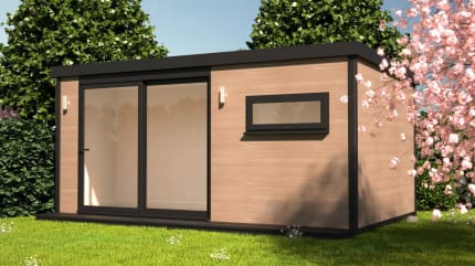 Woodgrain Pro Composite Garden Rooms