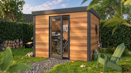 Western Red Cedar Timber Garden Sheds