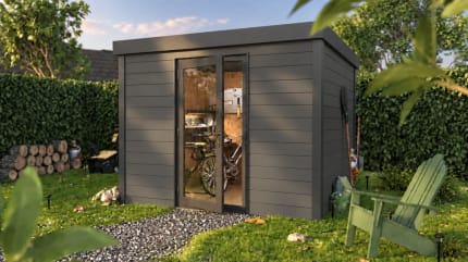 Smoothgrain Composite Garden Sheds