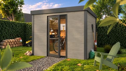 ProClad Woodgrain Composite Garden Sheds
